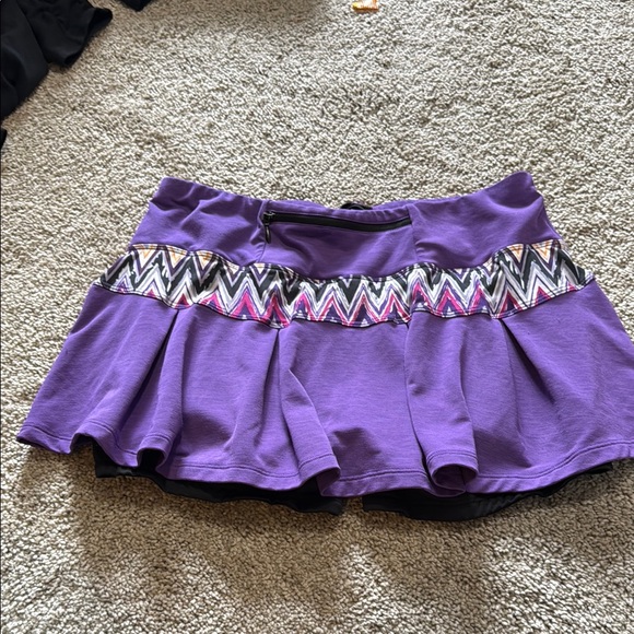 Skirt Sports Purple Athletic Skort - Picture 4 of 4